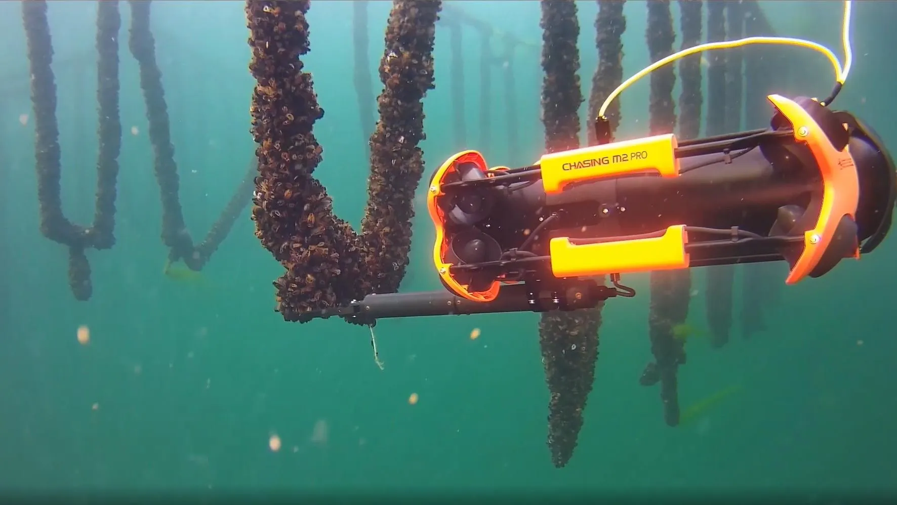 ROV Chasing inspeccionando estructuras submarinas