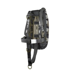 TACTICAL GREEN Single Backmount Set
