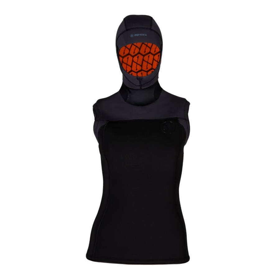THERMIQ 5/3 HOODED VEST LADY