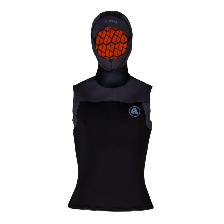 THERMIQ 5/3 HOODED VEST MAN