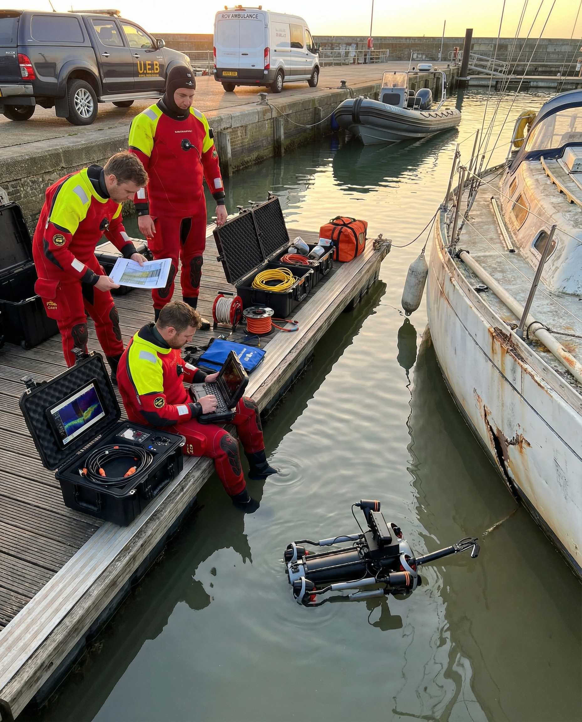 Operación subacuática avanzada